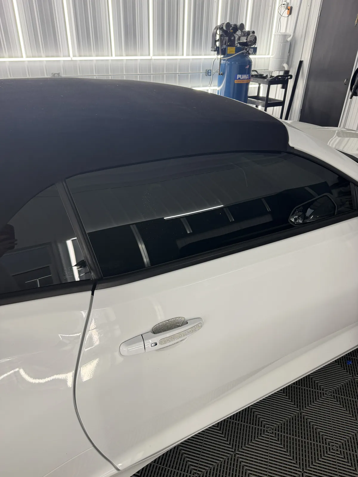Ford Mustang with new window tint